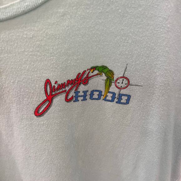 Anvil Women's XL Jimmy's Hood Parrot Head Jimmy Buffet Graphic T-shirt - Picture 3 of 6